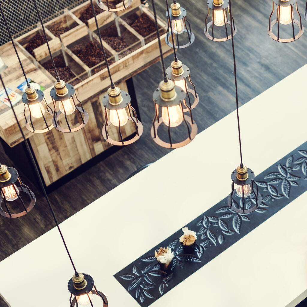 interior design dining room comtemporary style concept